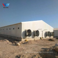 Prefab custom poultry farm Q355B Q235B steel structure house 10000 pcs chicken house steel metal sheds cow sheds for sale